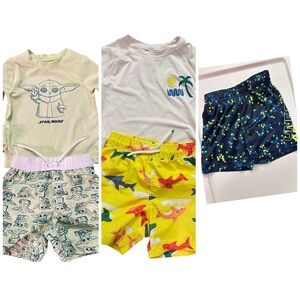 Star Wars Gap Rash Guard & Under Armour Bundle